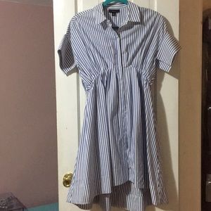 Victoria Beckham for Target blue and white dress